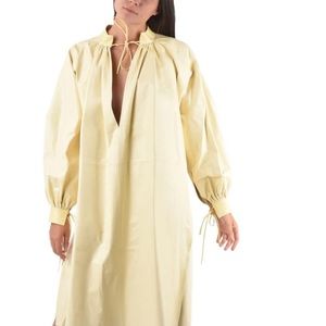 JIL SANDER  WOMEN FULL-LENGTH  LEATHER JACKET